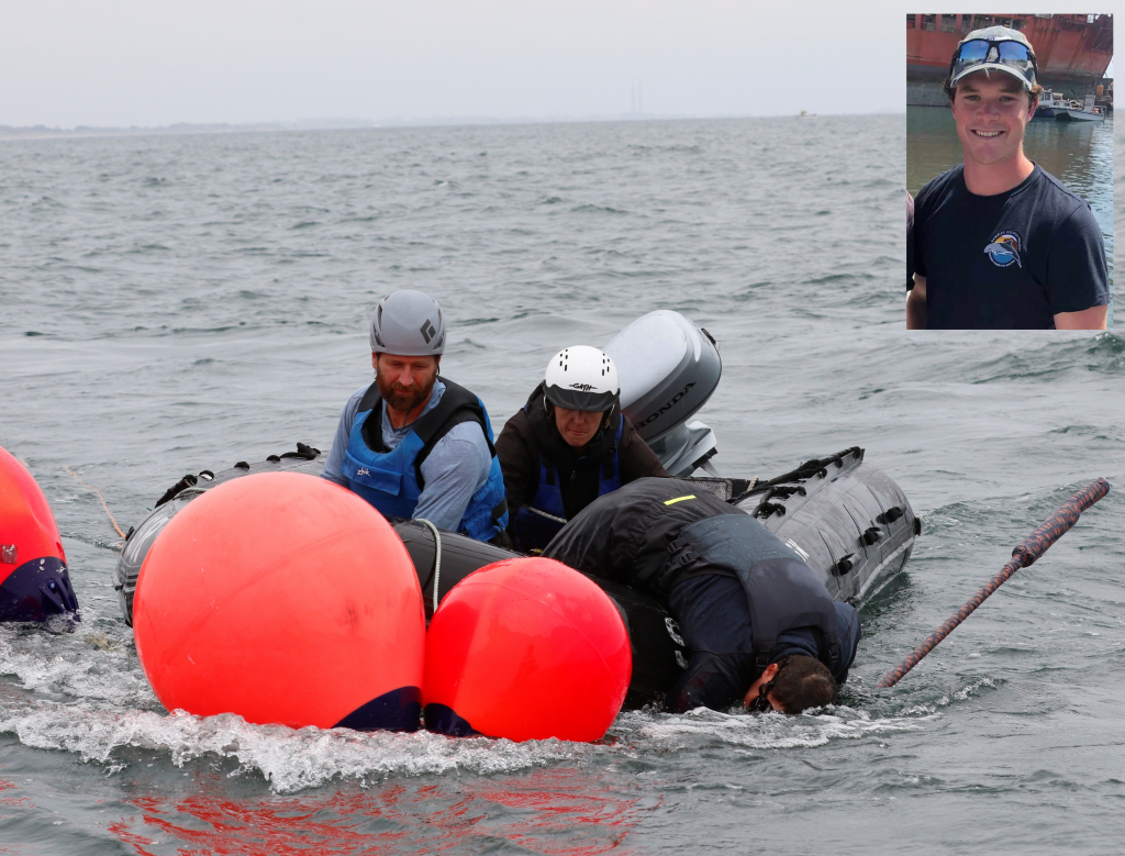 whale entanglement responses,  CRC response inflatable, disentanglement, NOAA