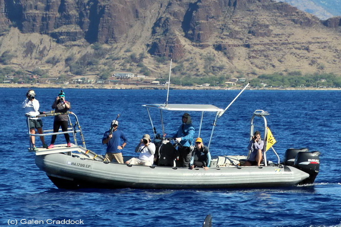 Zodiac, Research vessel, Hawaii